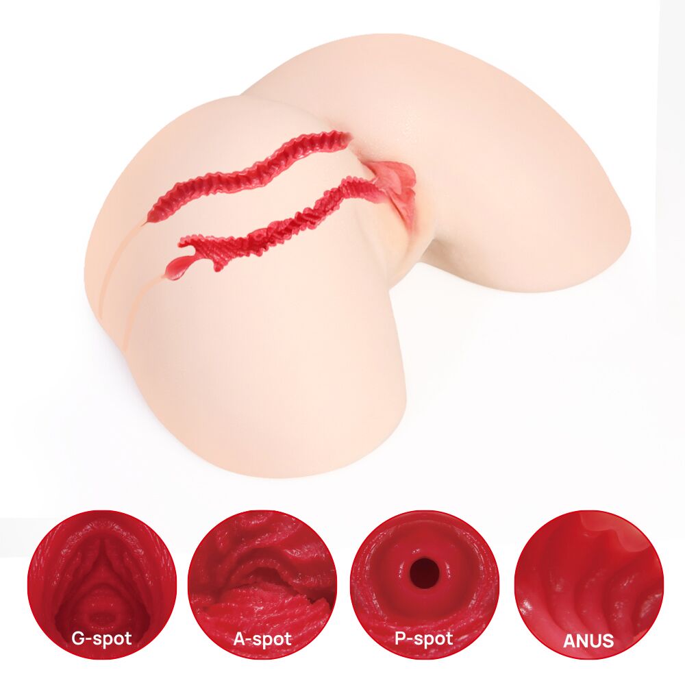 Мастурбатор Kokos 005 Jenny ONAHOLE Real Hips - Зображення 10