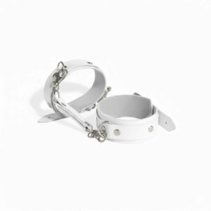 Наручники із екошкіри Art of Sex - Eva, колір білий