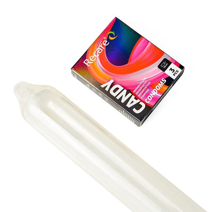 Презервативи Holographic Recare Delay Candy Condoms 3 шт, пролонгувальний ефект, цукерковий аромат - Зображення 4