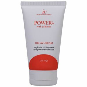 Потужний крем-пролонгатор Doc Johnson Power+with Yohimbe Delay Cream, екстракт Йохимбе, 56 г