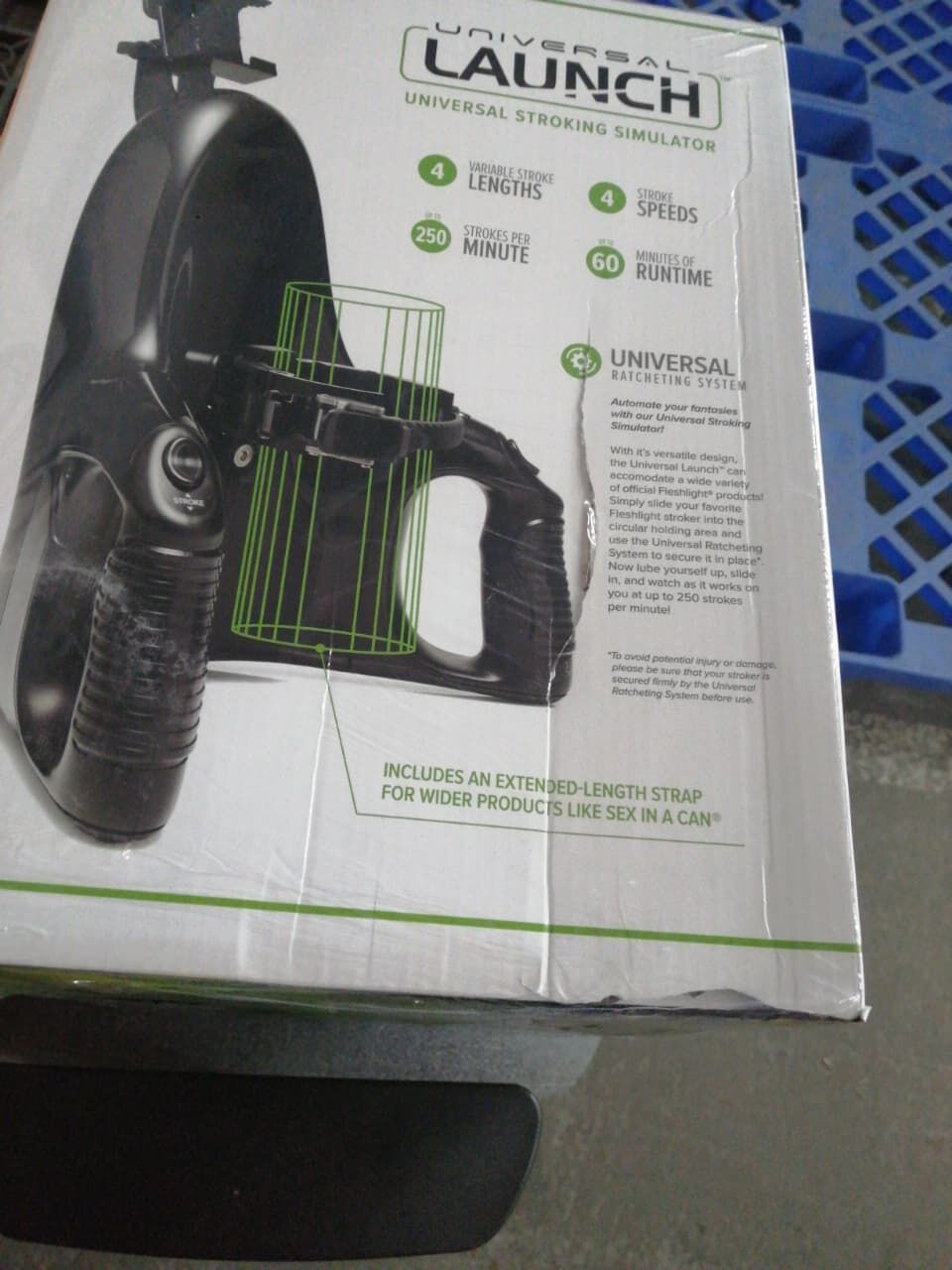 Автоматична секс-машина для чоловіків Fleshlight Universal Launch (м'яте паковання!!!) - Зображення 2