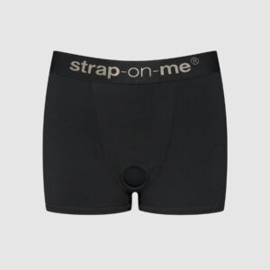 Шорти з фіксацією ділдо Strap-On-Me Harness Lingerie Allure - M - Black