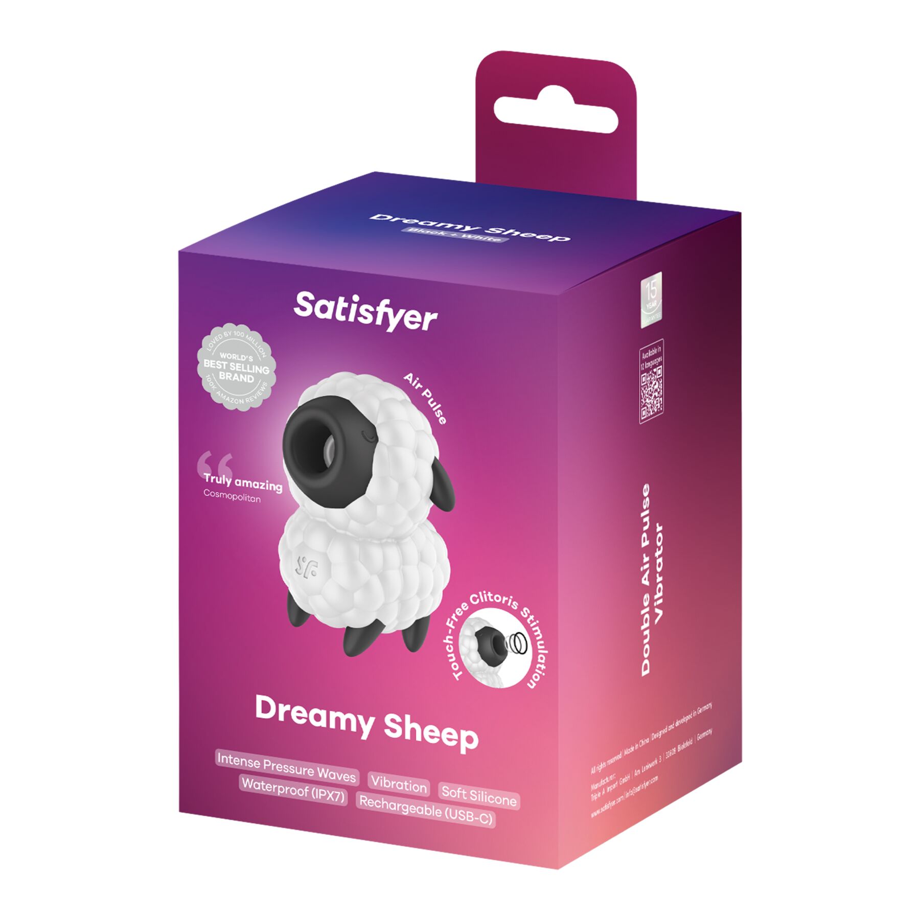 Вакуумний кліторальний стимулятор Satisfyer Dreamy Sheep - Зображення 5