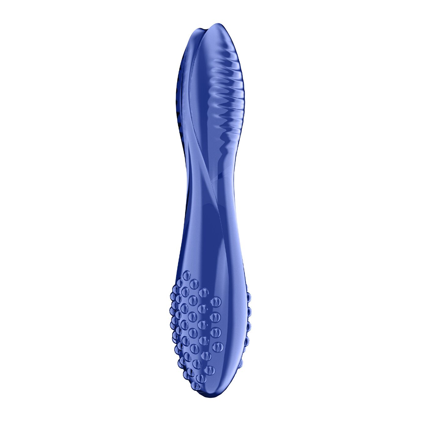 Двосторонній скляний дилдо Satisfyer Dazzling Crystal 2 Blue - Зображення 2