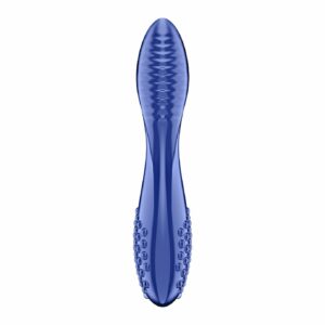 Двосторонній скляний дилдо Satisfyer Dazzling Crystal 2 Blue