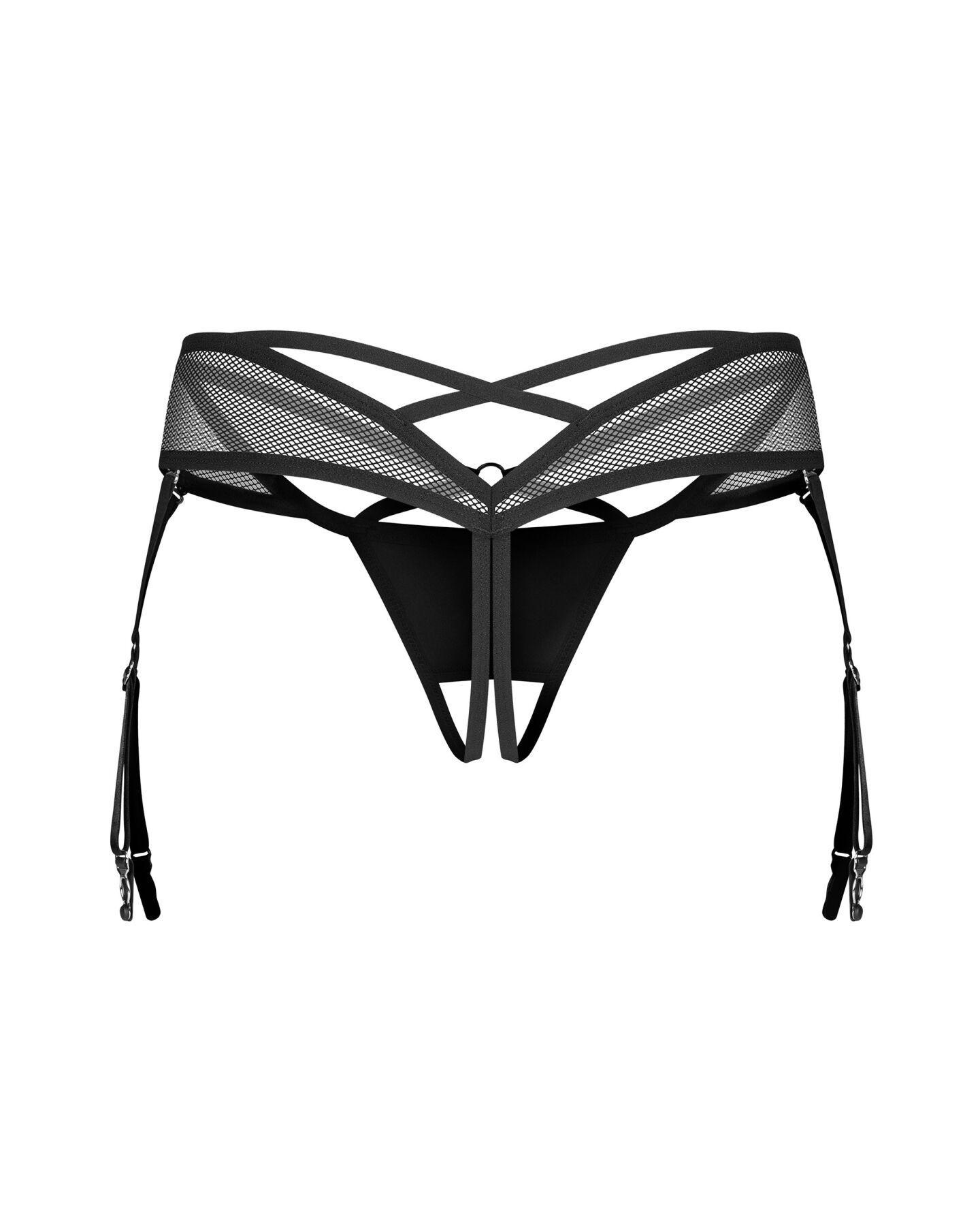 Трусики Obsessive Dominna crotchless thong S/M - Зображення 4