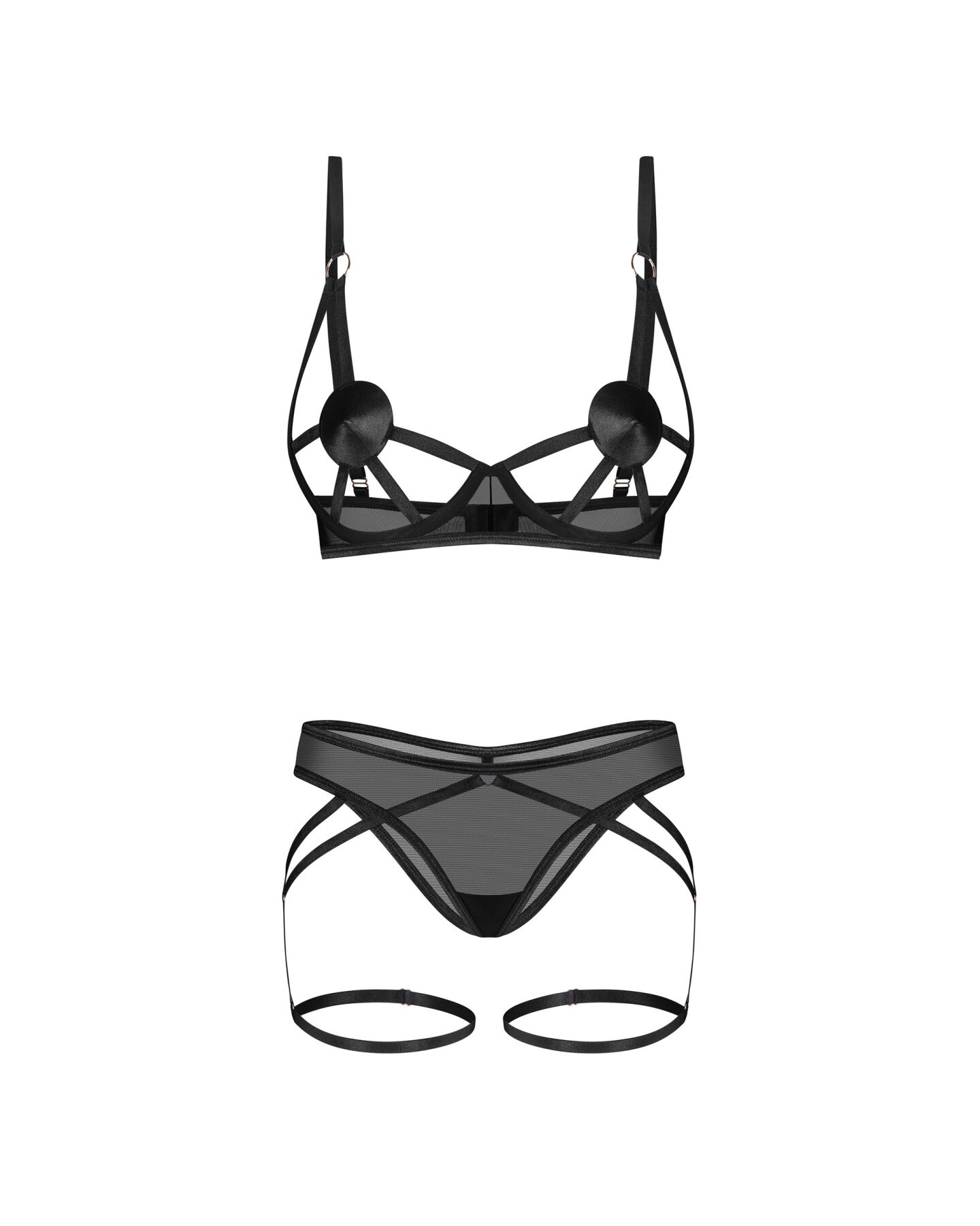 Комплект Obsessive Euridia 2-pcs set XS/S - Зображення 4