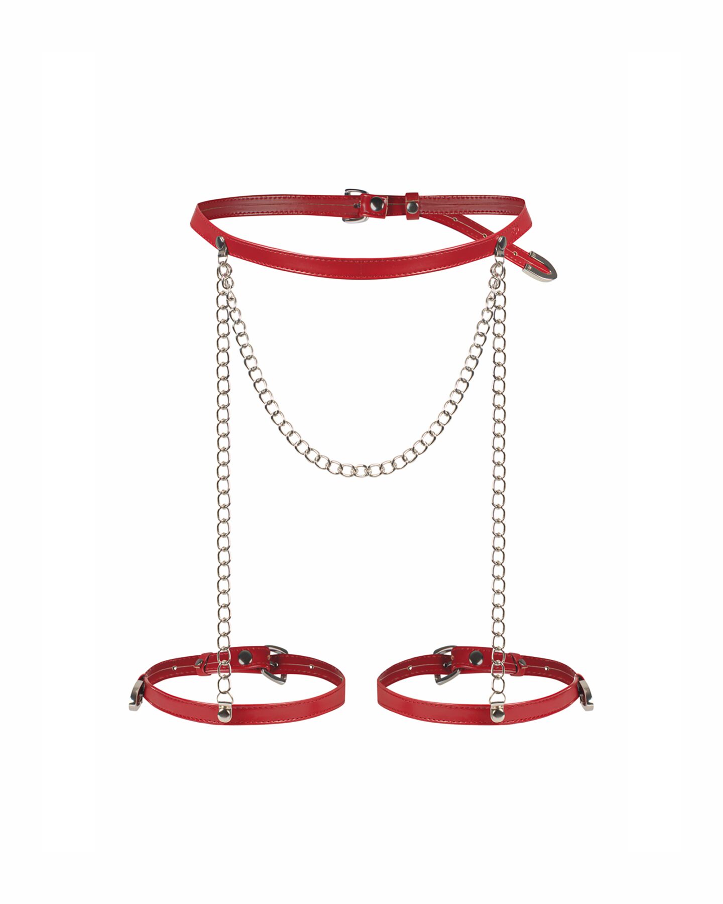 Пояс з гартерами Obsessive Inferro harness bottom S/M/L - Зображення 3