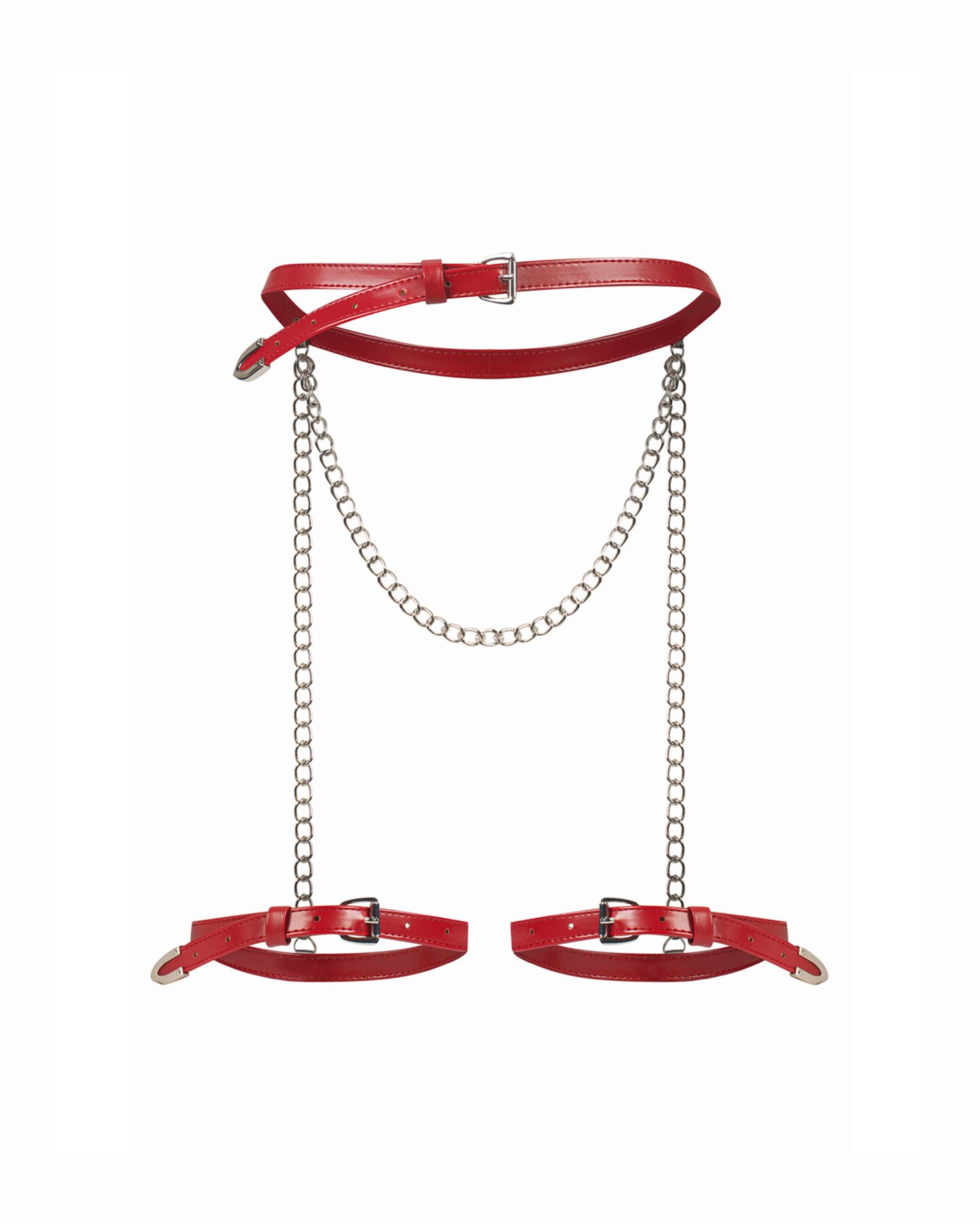 Пояс з гартерами Obsessive Inferro harness bottom S/M/L - Зображення 4