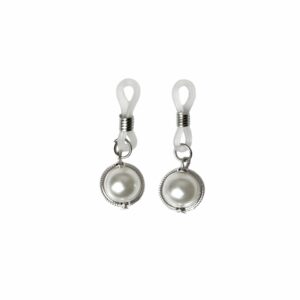 Прикраса на соски Art of Sex - Silver Day, колір білий