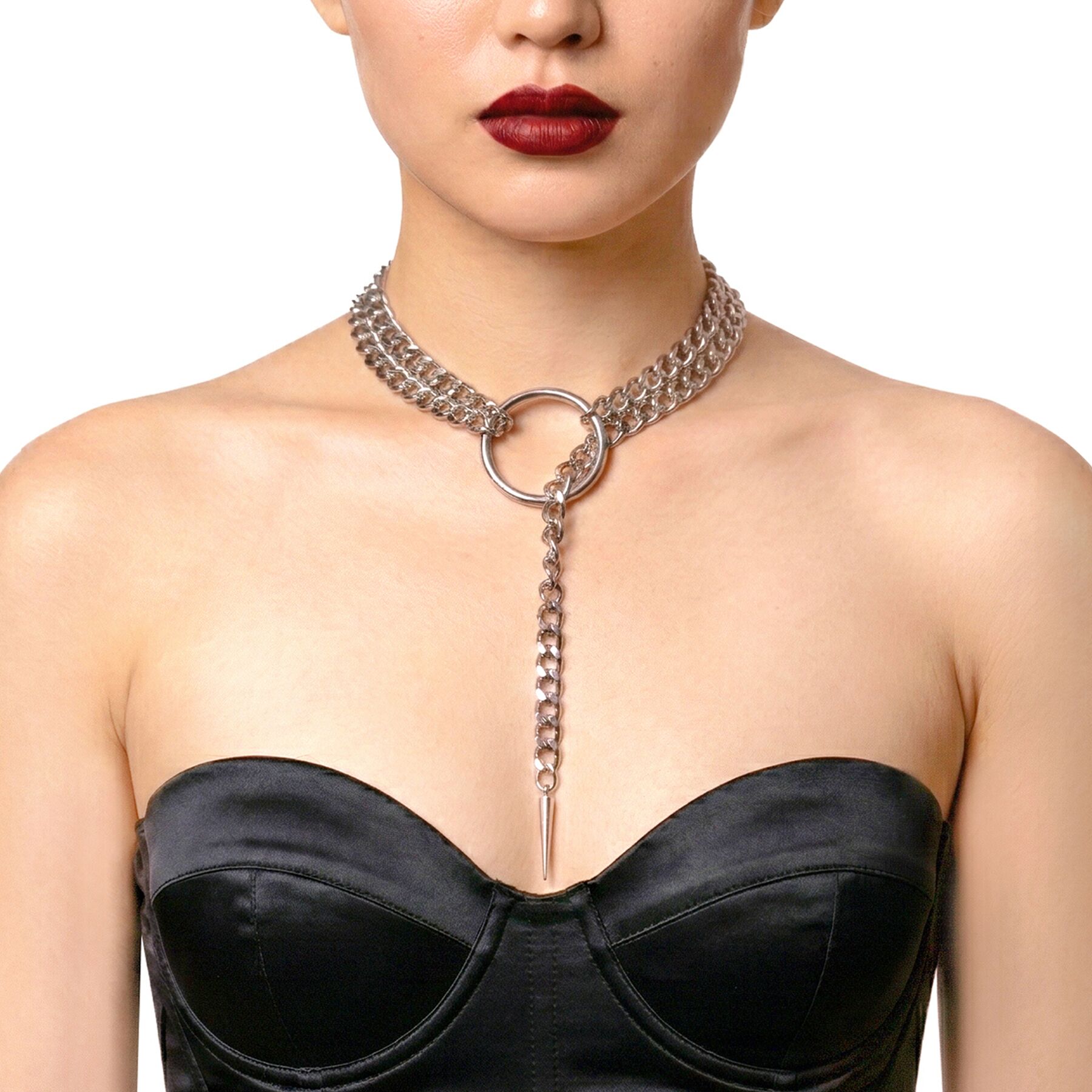 Прикраса на шию Art of Sex - Anaconda, срібло - Зображення 2