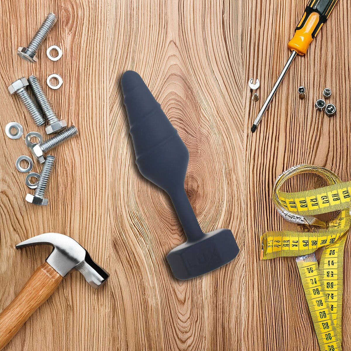 Анальна пробка Lux Active Twist Plug Small Blue (м'яте паковання!!!) - Зображення 10