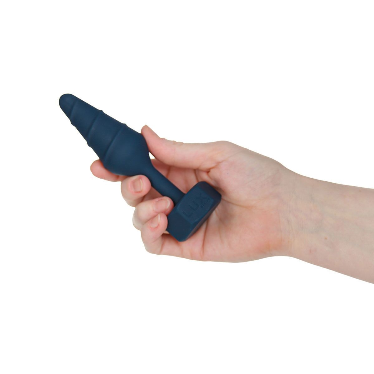 Анальна пробка Lux Active Twist Plug Small Blue (м'яте паковання!!!) - Зображення 6