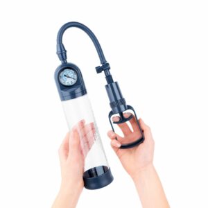 Вакуумна помпа для пеніса Boners Penispump With Pressure Gauge