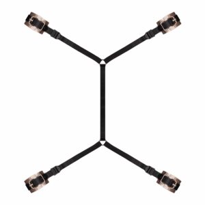 Фіксатор рук і ніг для ліжка Rosy Gold - Under-Mattress Restraint Set