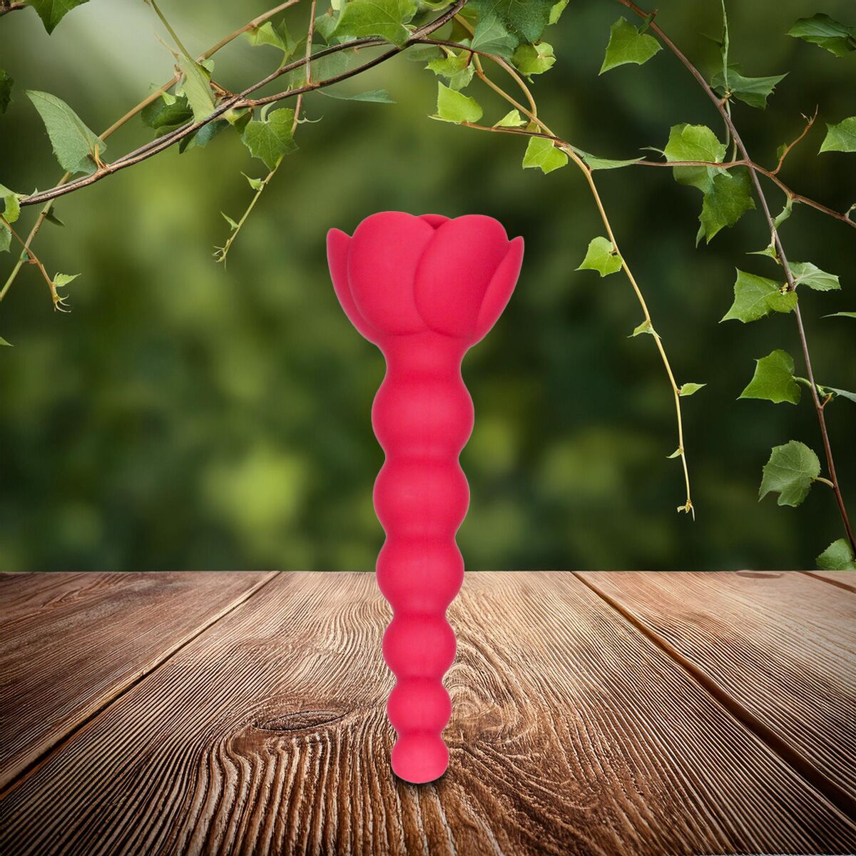 Анальний ланцюжок Lux Active с розой - Champion Rose - Зображення 15