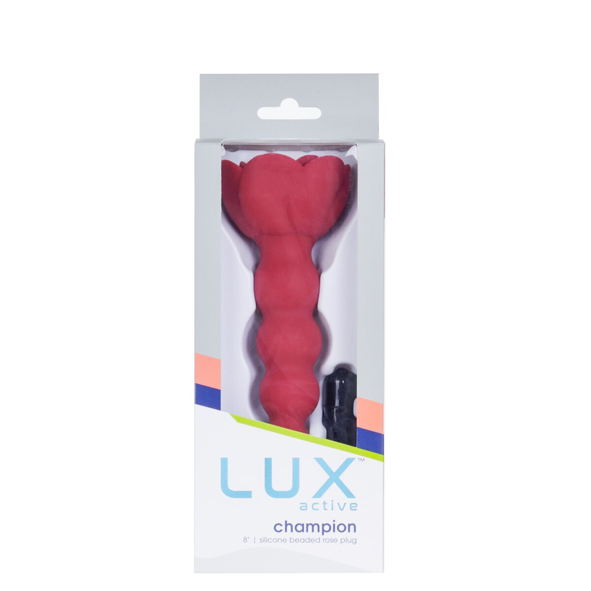 Анальний ланцюжок Lux Active с розой - Champion Rose - Зображення 10