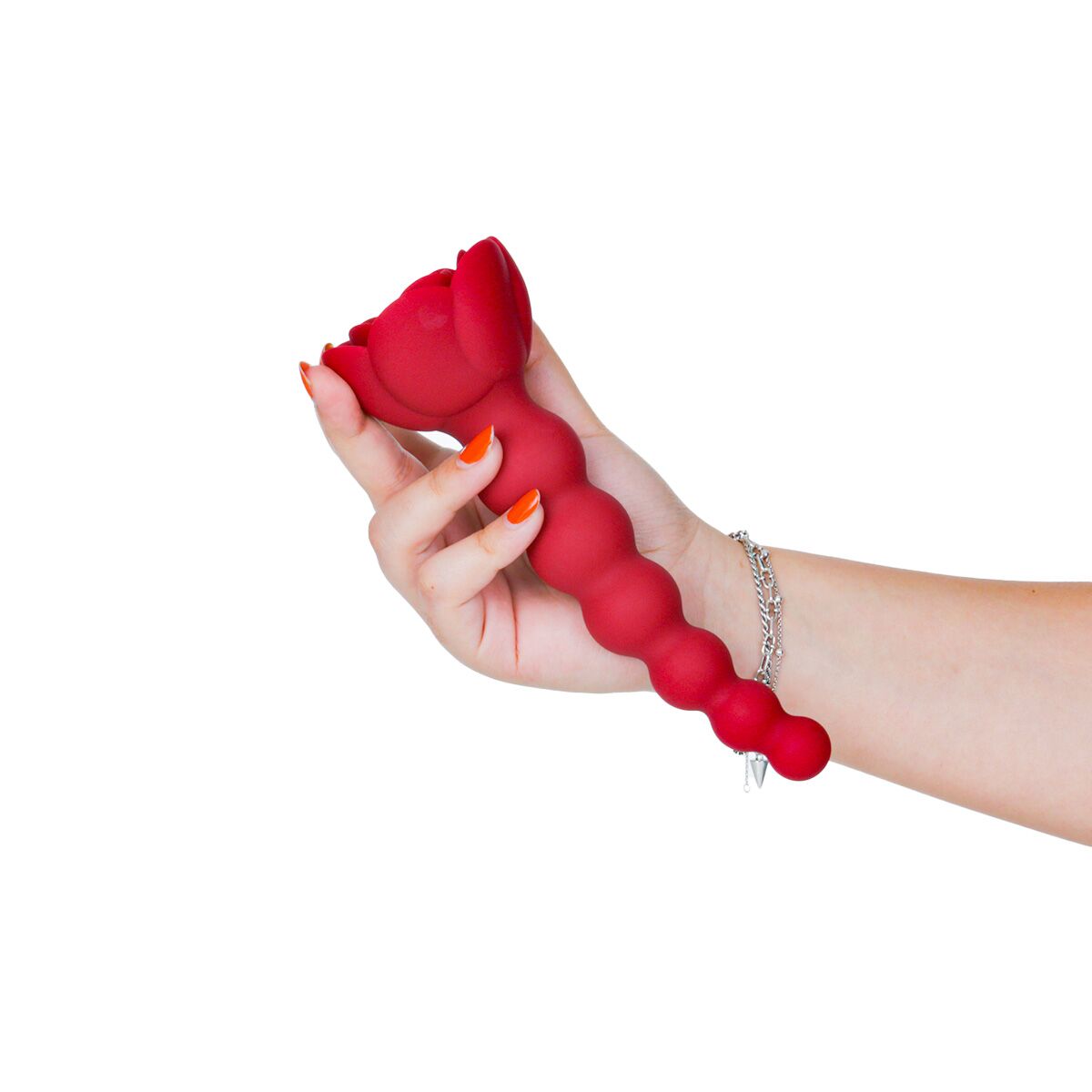 Анальний ланцюжок Lux Active с розой - Champion Rose - Зображення 7