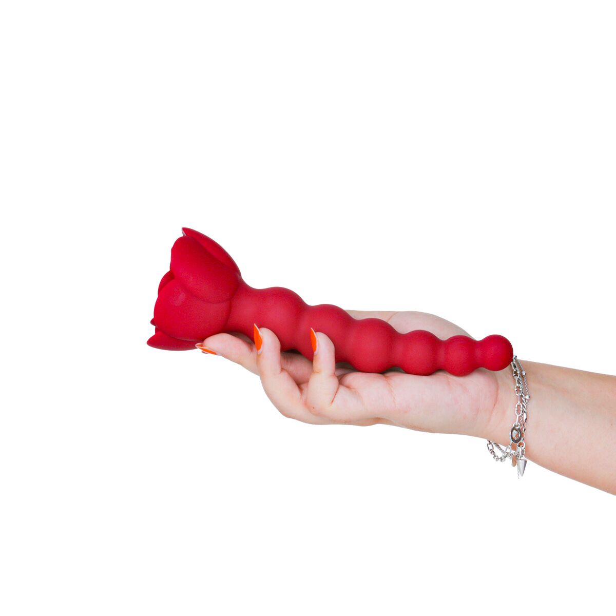 Анальний ланцюжок Lux Active с розой - Champion Rose - Зображення 9