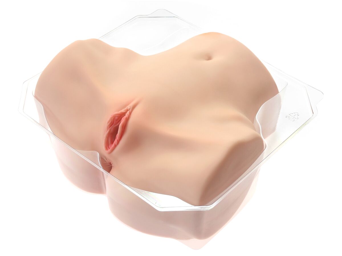 Мастурбатор-півторс Naked Factory LAURA, вагіна + анус, дуже реалістичний, наскрізний - Зображення 8