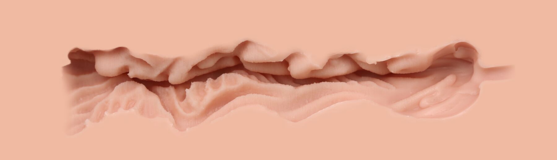 Мастурбатор-вагіна Naked Factory Cup Sleeve V–2, наскрізний - Зображення 9