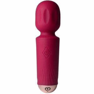 Вібромасажер Rocks Off Mini Wand Azalea Red, 16 режимів