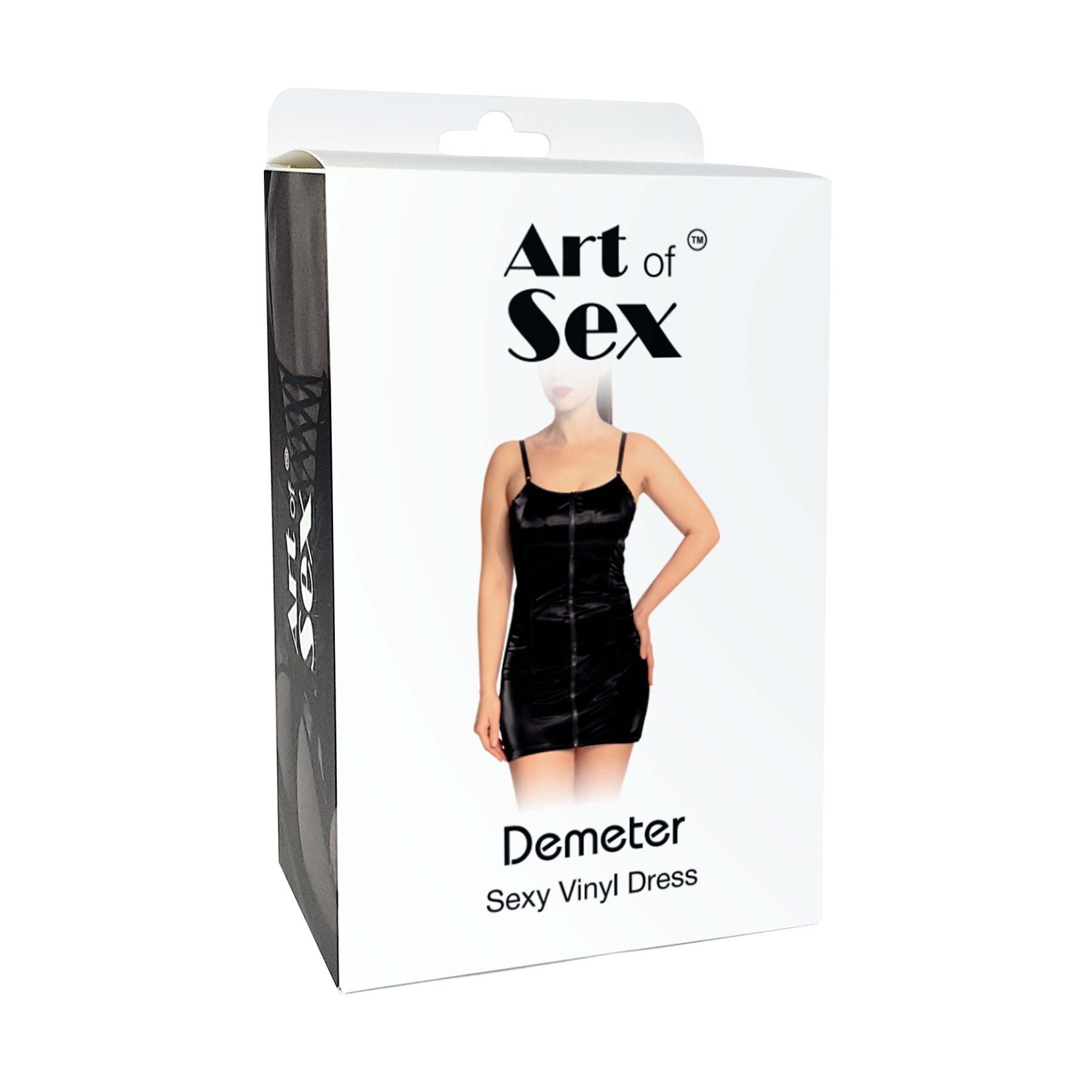 Лакована сукня Art of Sex - Demeter, колір червоний, розмір XL - Зображення 3