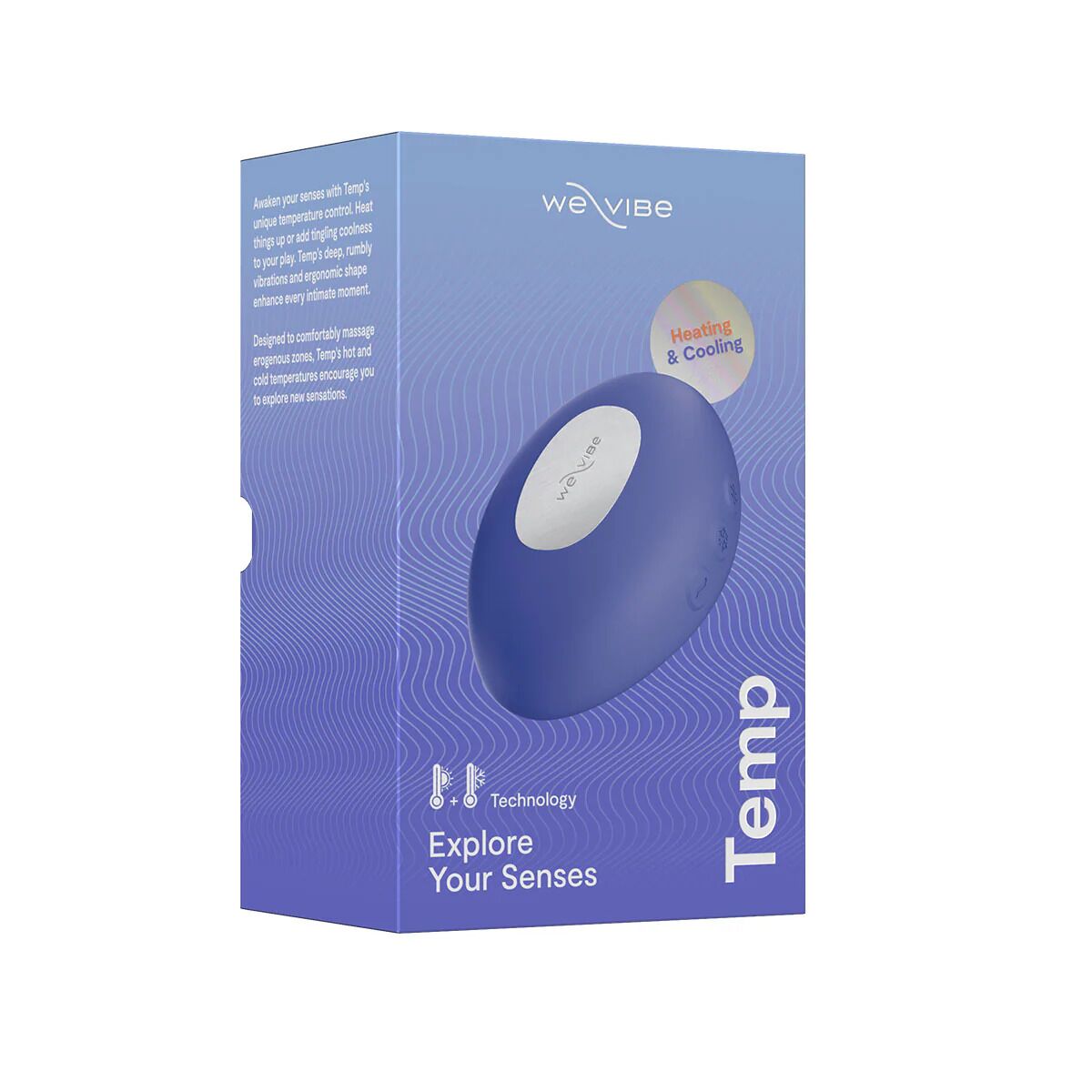 Вібратор We-Vibe Temp Lavender Blue - Зображення 13