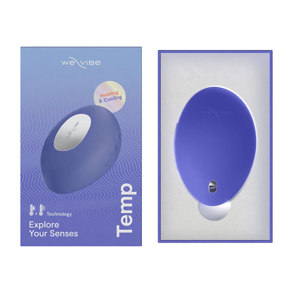 Вібратор We-Vibe Temp Lavender Blue - Зображення 15