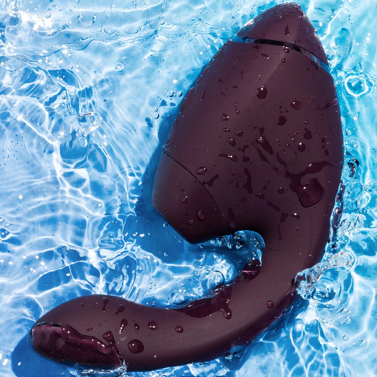 Подвійний вакуумний кліторальний стимулятор з вібрацією Womanizer Next Duo - Dark Purple - Зображення 18