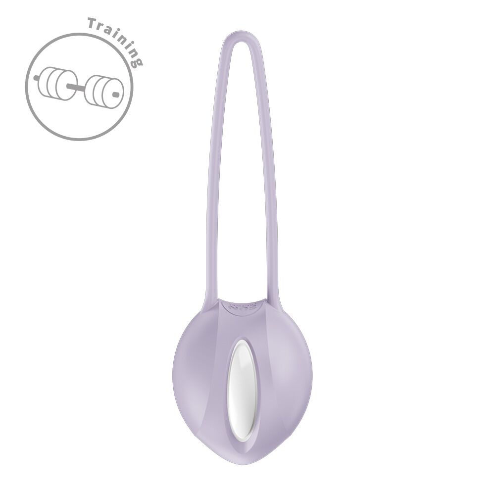 Вагінальна кулька Fun Factory SMARTBALL UNO Purple, одинарна, діаметр 3,6 см - Зображення 2