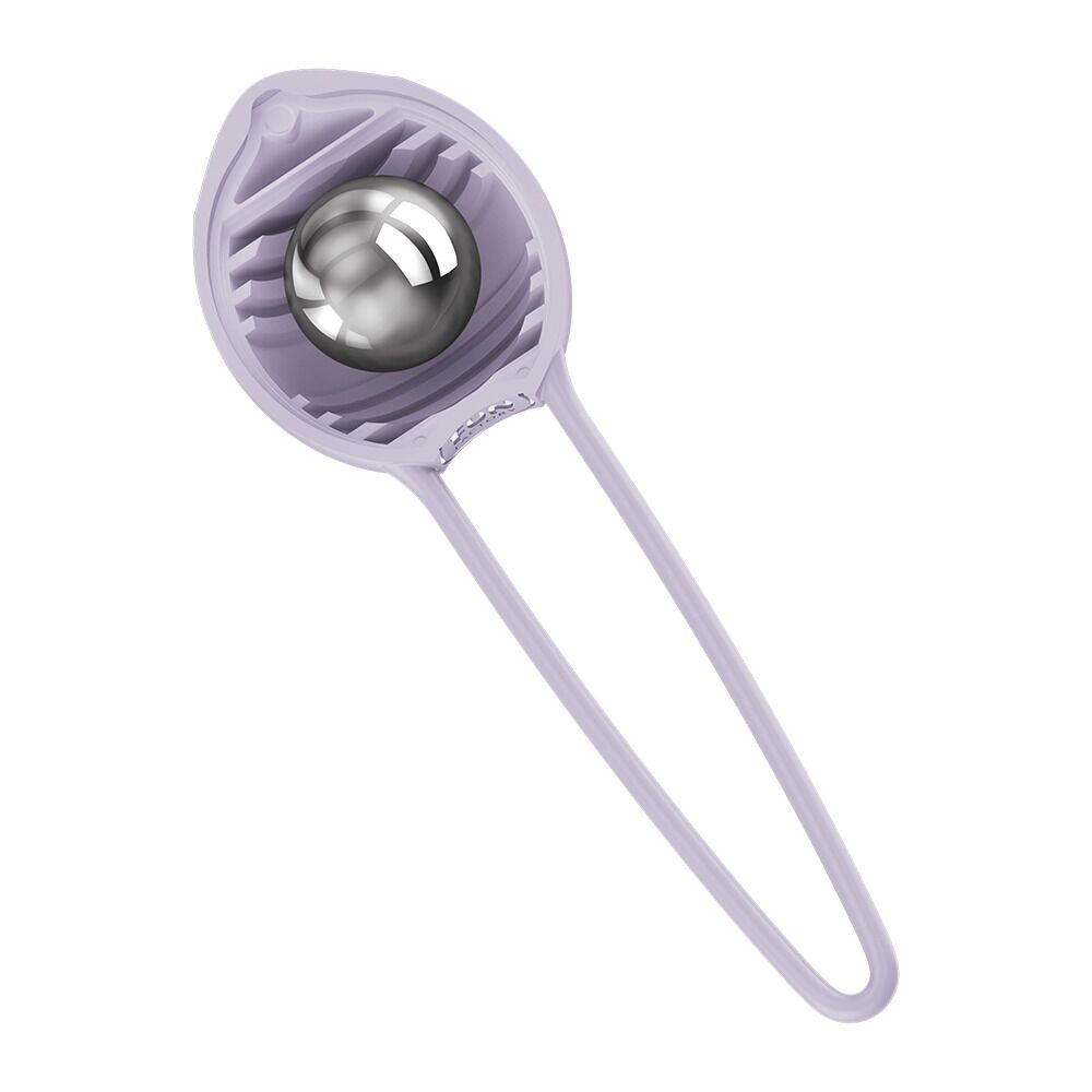 Вагінальна кулька Fun Factory SMARTBALL UNO Purple, одинарна, діаметр 3,6 см - Зображення 5