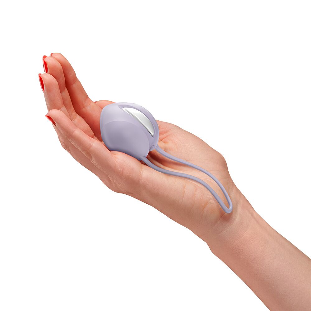 Вагінальна кулька Fun Factory SMARTBALL UNO Purple, одинарна, діаметр 3,6 см - Зображення 6