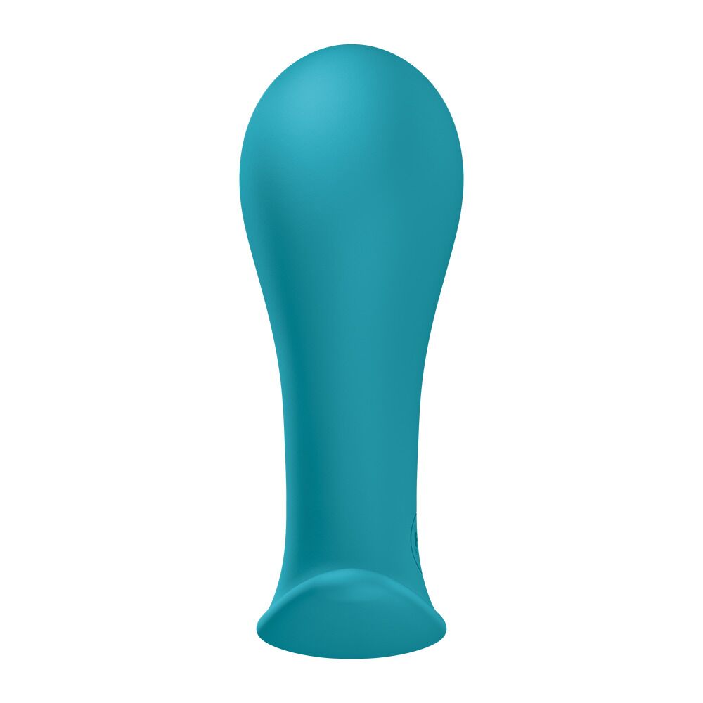 Анальна пробка Fun Factory BOOTIE L Aquamarine, діаметр 3,8 см, тонкий обмежувач - Зображення 4