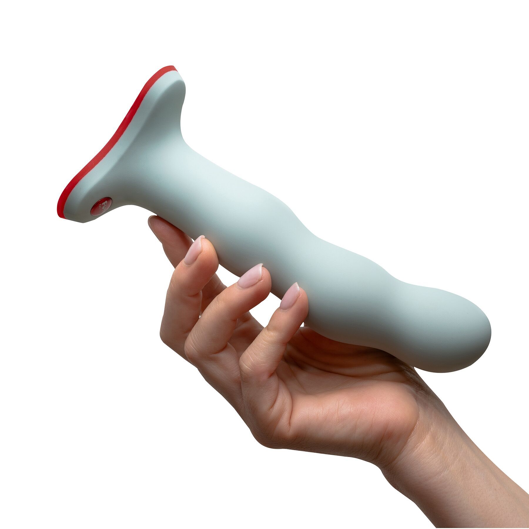 Фалоімітатор Fun Factory BOUNCER Light Green, кульки всередині, ефект вібрації, діаметр 3,9 см - Зображення 9