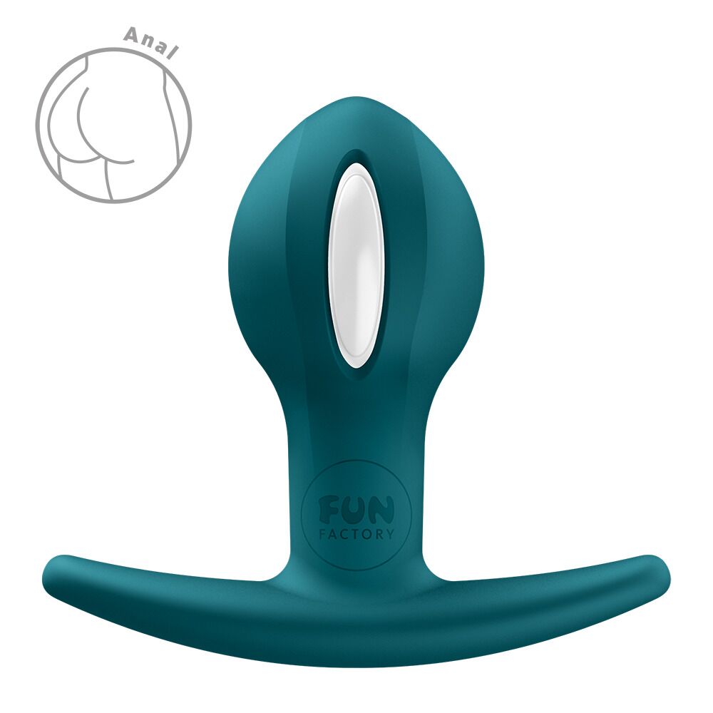 Анальна пробка Fun Factory B BALLS UNO Bottle Green - Зображення 4