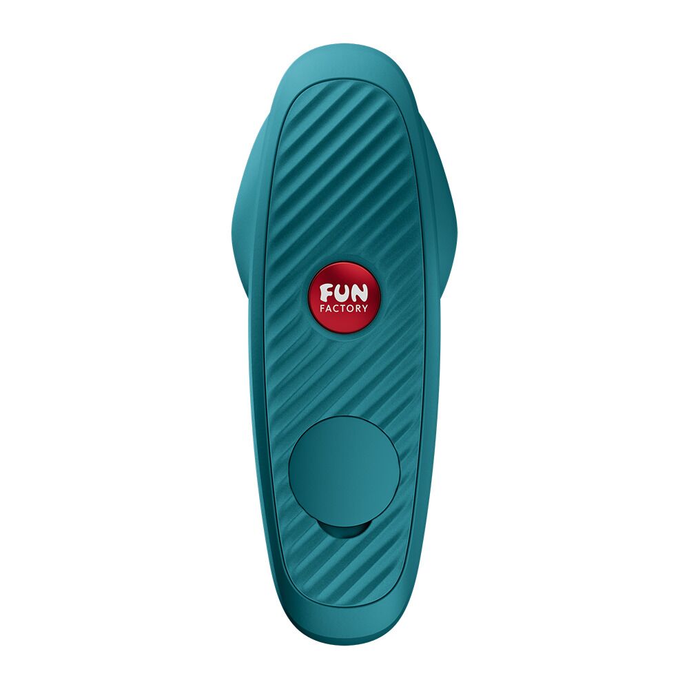 Анальна пробка Fun Factory Bootie Vibe Bottle Green - Зображення 5