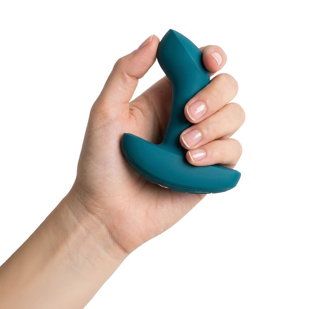 Анальна пробка Fun Factory Bootie Vibe Bottle Green - Зображення 6