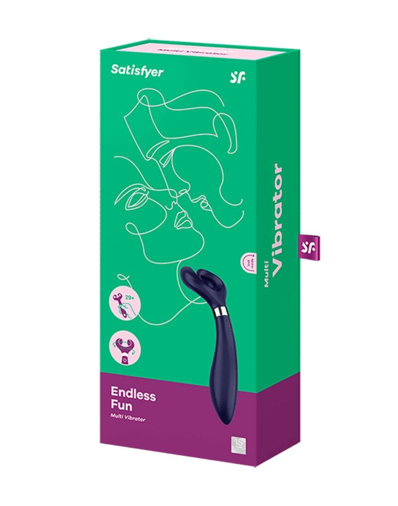 Вібратор для пар Satisfyer Endless Fun Blue (м'яте паковання!!!) - Зображення 5