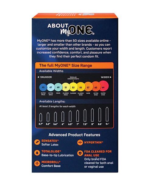 Презервативи MyONE Extra Wide 10 шт (м'яте паковання!!!) - Зображення 3
