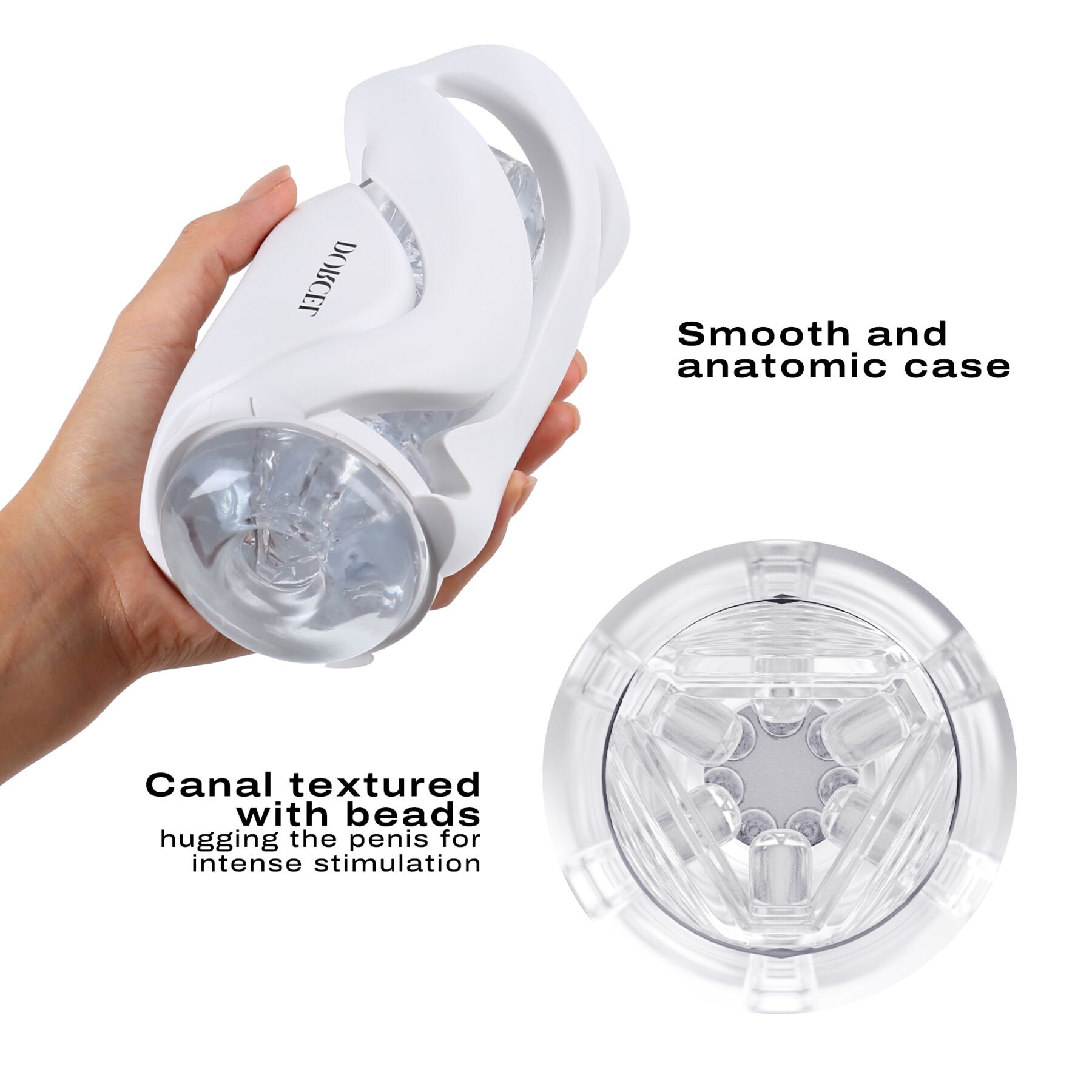 Мастурбатор Dorcel DEEP BLOW WHITE (м'яте паковання!!!) - Зображення 3
