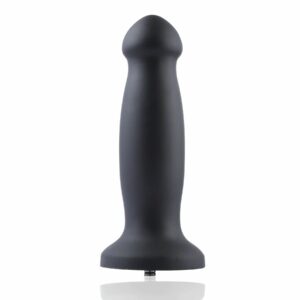 Силіконовий фалоімітатор для секс-машин Hismith 7.2" Black Silicone Anal Dildo, система KlicLok