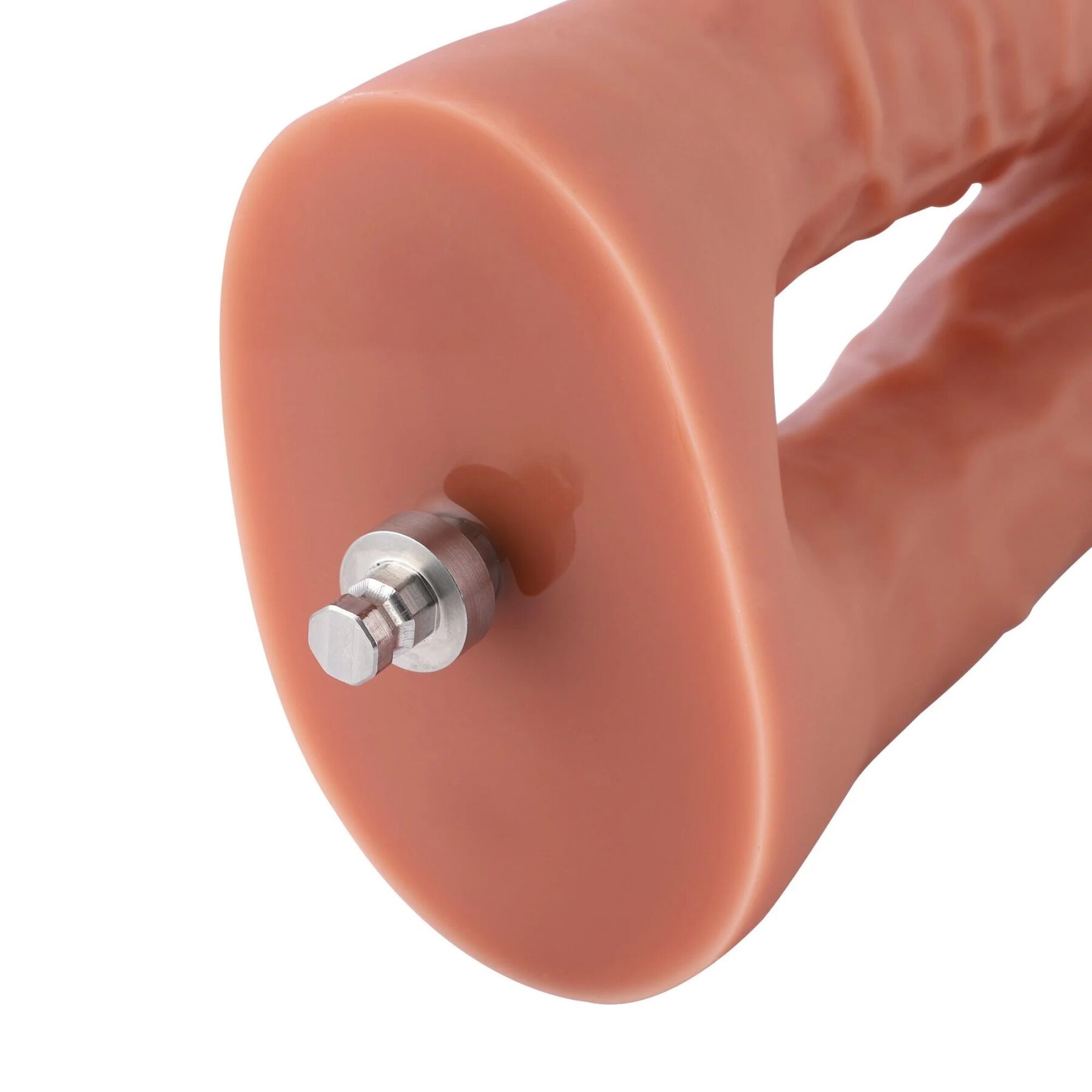 Подвійний фалоімітатор для секс-машин Hismith Silicone Double Penetrator Dildo, система KlicLok - Зображення 8