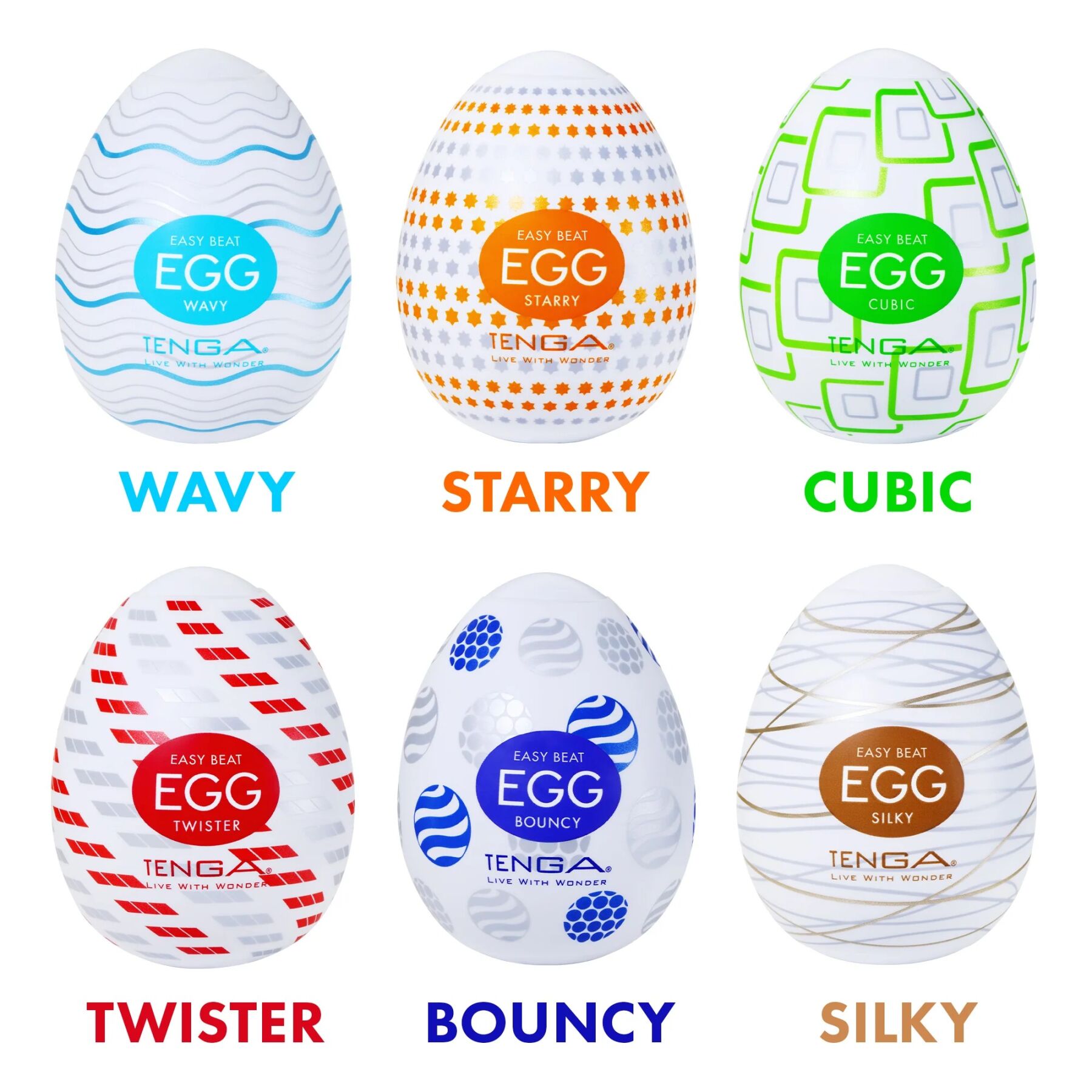 Мастурбатор-яйце Tenga Egg Silky - Зображення 5