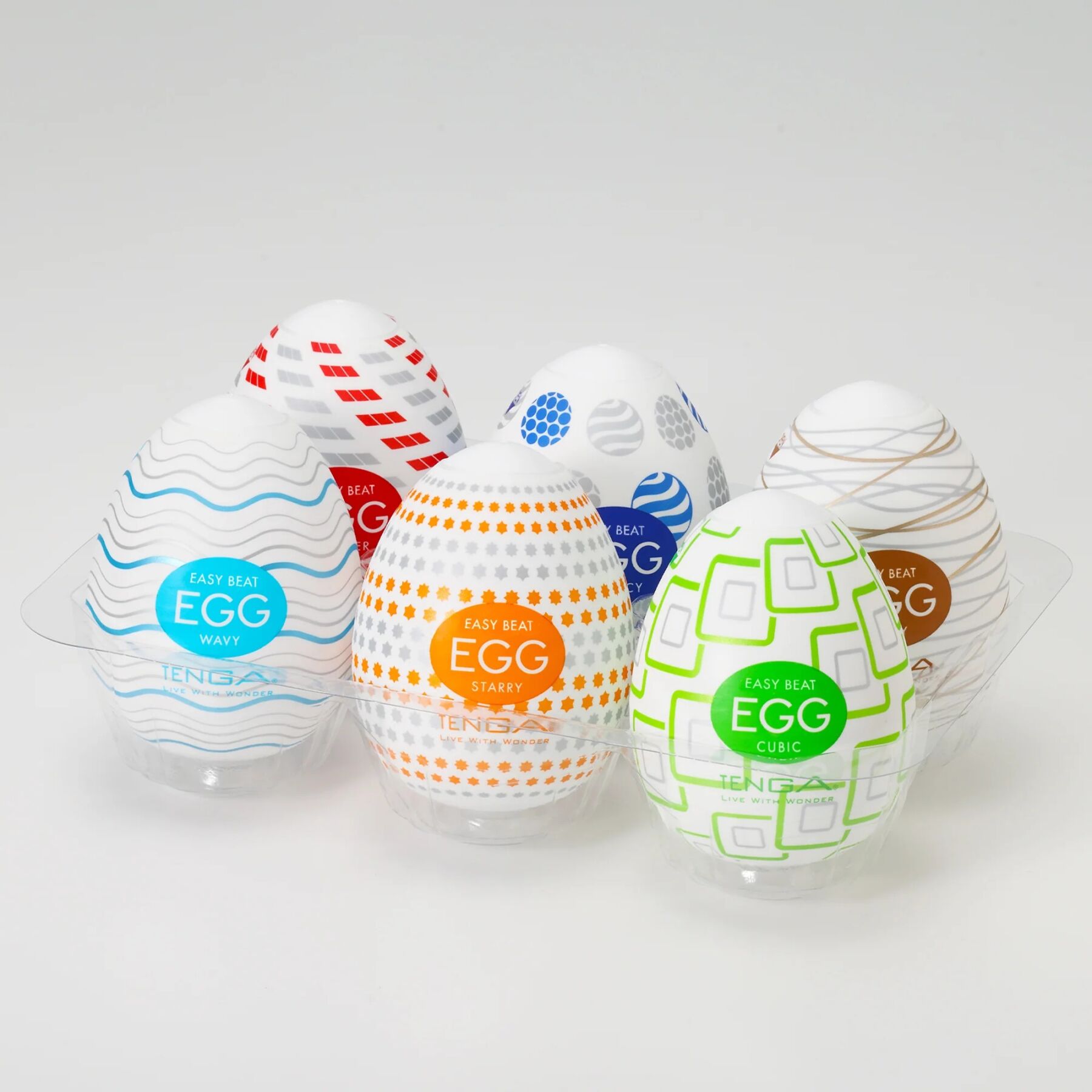 Набір мастурбаторів-яєць Tenga Egg Variety Pack - Standard (6 шт) - Зображення 12