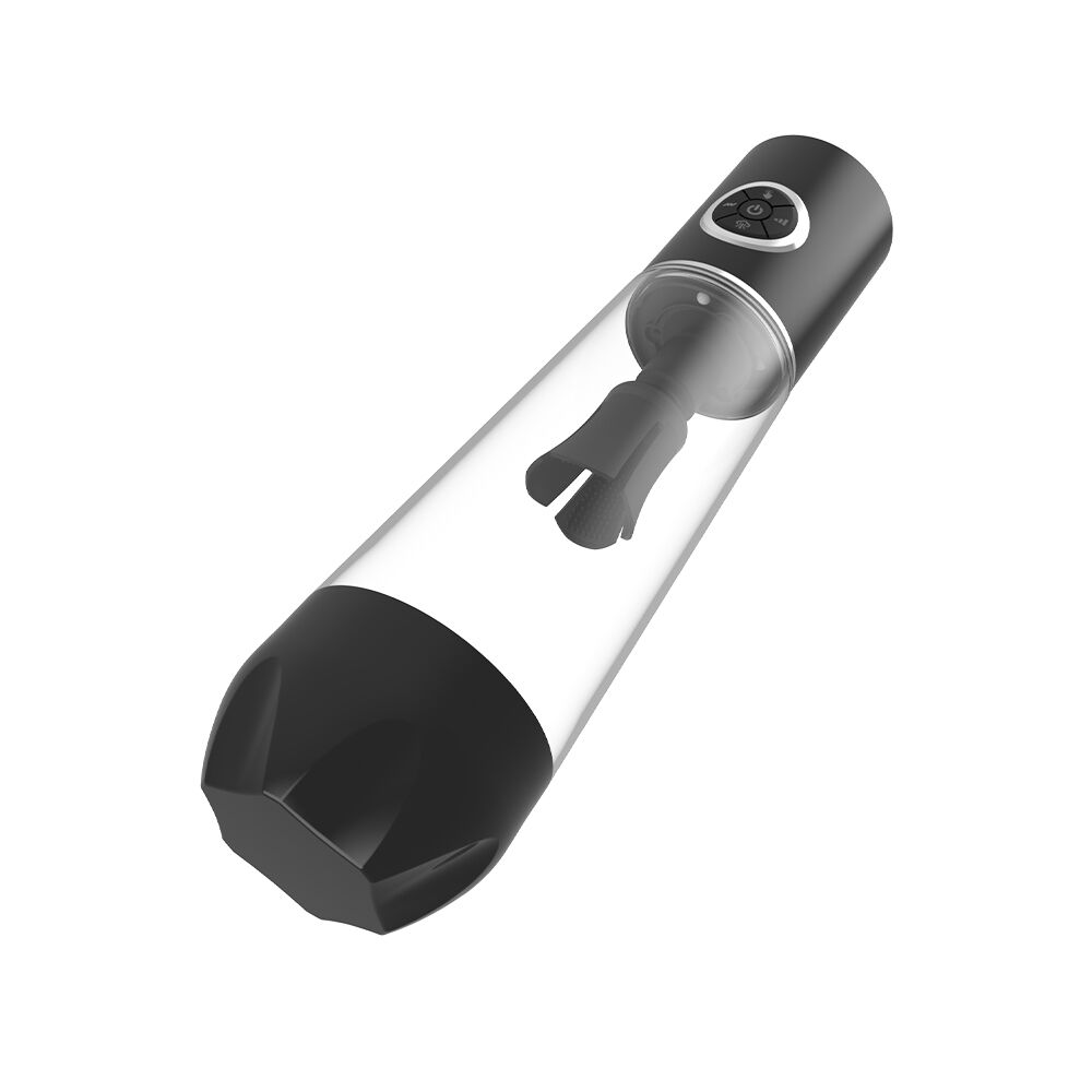 Автоматична вакуумна помпа Men Powerup Luxury Pump з вібромасажем - Зображення 6