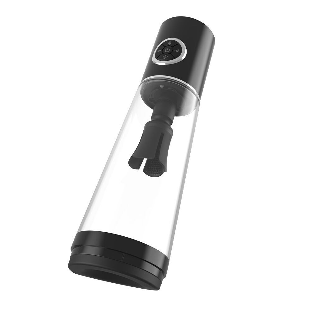 Автоматична вакуумна помпа Men Powerup Luxury Pump з вібромасажем - Зображення 3