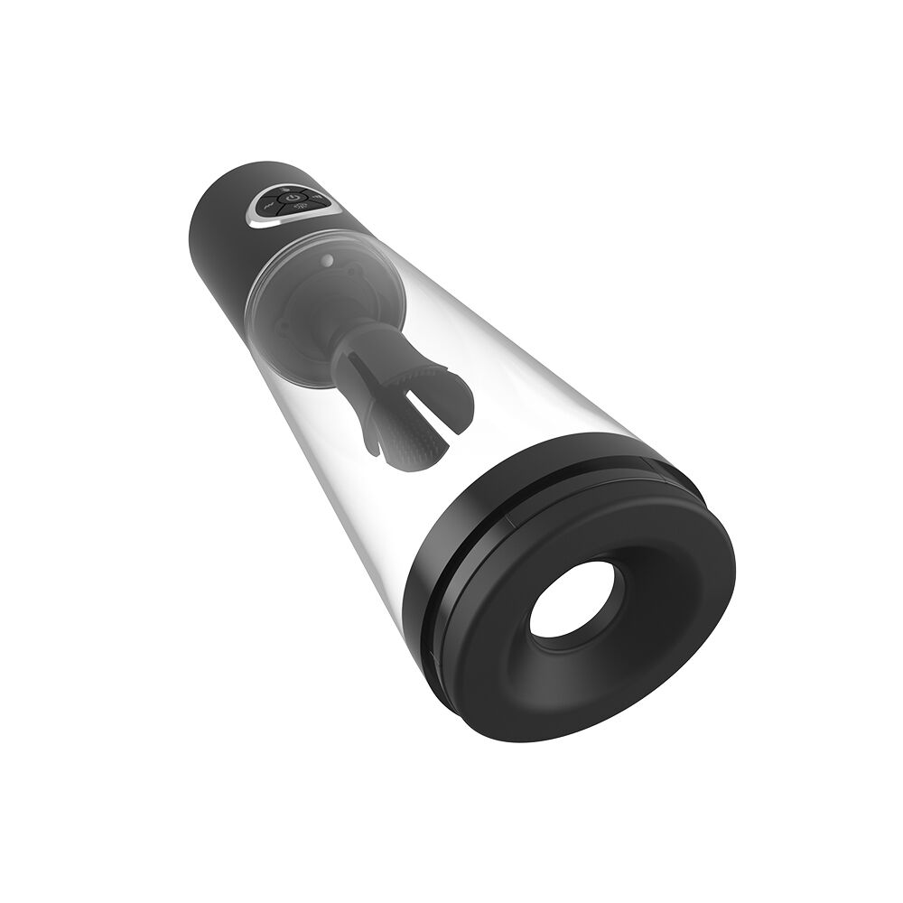 Автоматична вакуумна помпа Men Powerup Luxury Pump з вібромасажем - Зображення 5