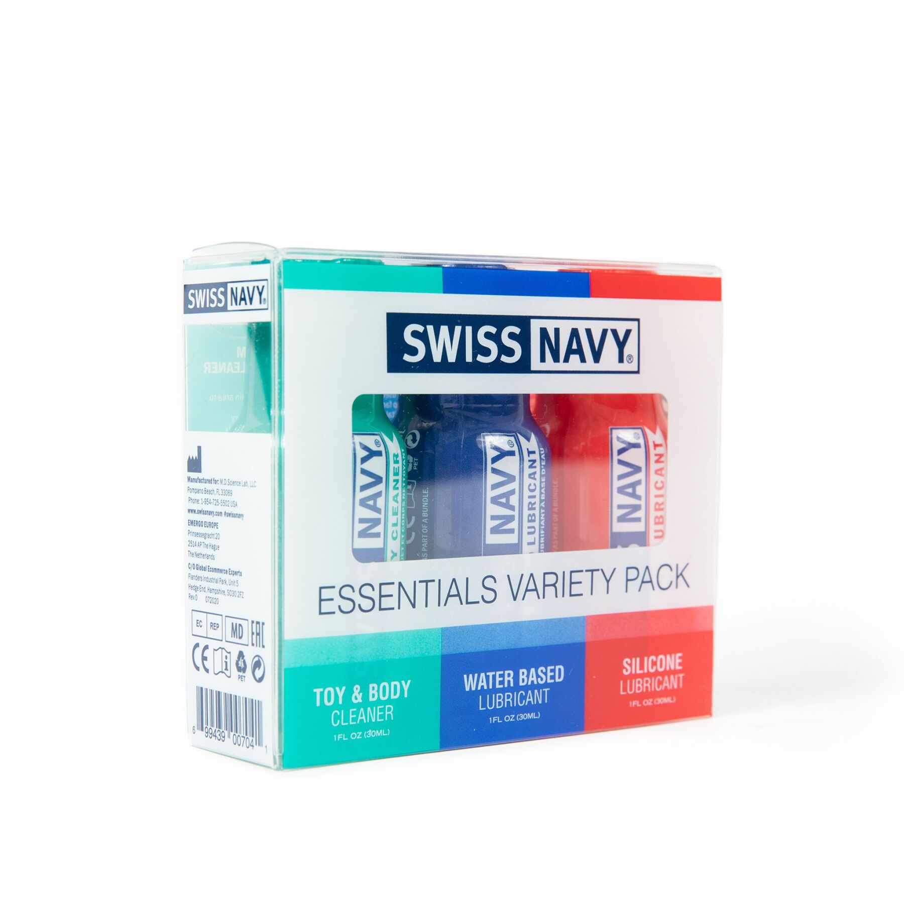Набір Swiss Navy Essentials Variety Pack 3 х 30 мл (термін 21.01.2027) - Зображення 3