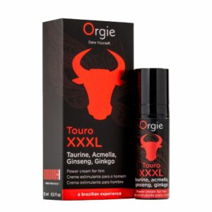 Крем для посилення ерекції Orgie Touro XXXL Power Cream, 15 мл (м'яте паковання!!!)